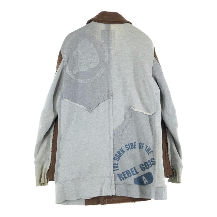 アンダーカバー ピーコートスウェット 切替 03AW PAPER DOLL期 UNDERCOVER（アンダーカバー） 03AW PAPER DOLL期 ジャガート