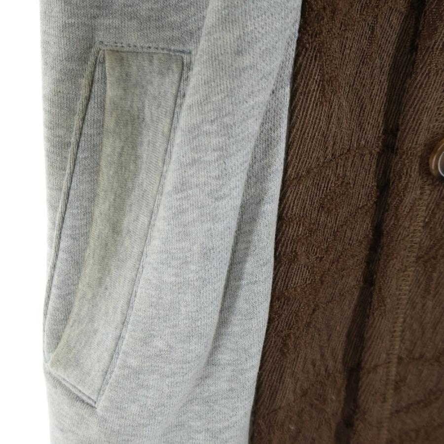 アンダーカバー ピーコートスウェット 切替 03AW PAPER DOLL期 UNDERCOVER（アンダーカバー） 03AW PAPER DOLL期 ジャガート