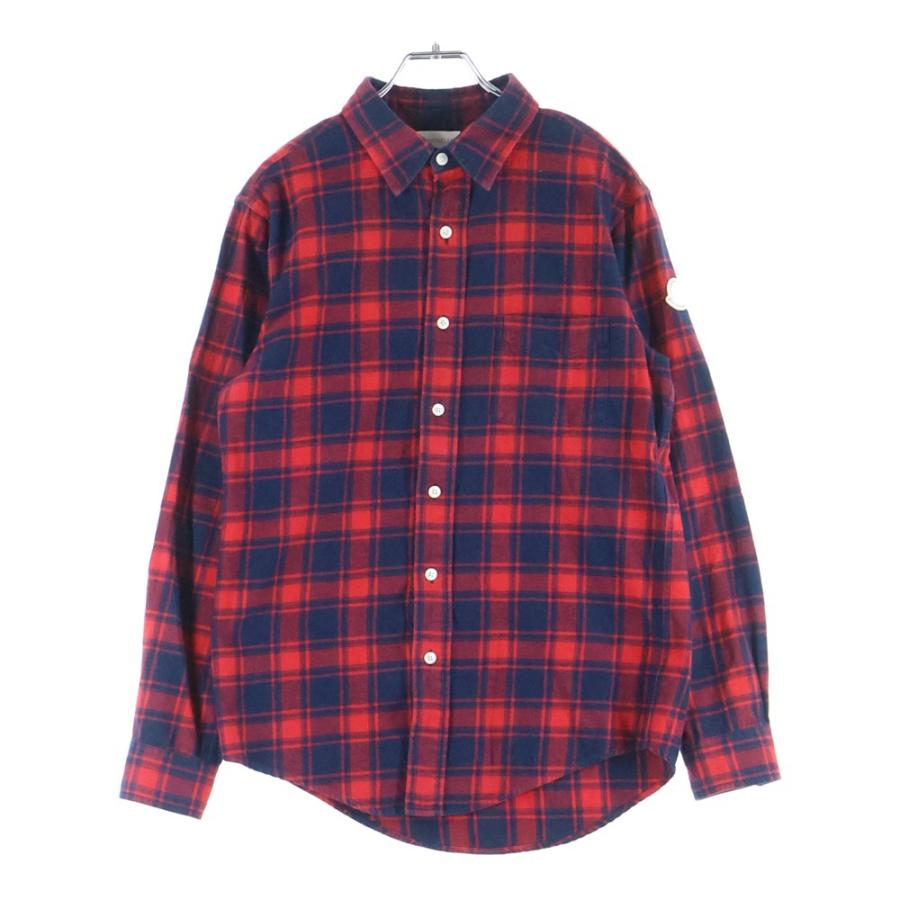 MONCLER（モンクレール） CAMICIA FLANNEL CHECK SHIRTS カミシア