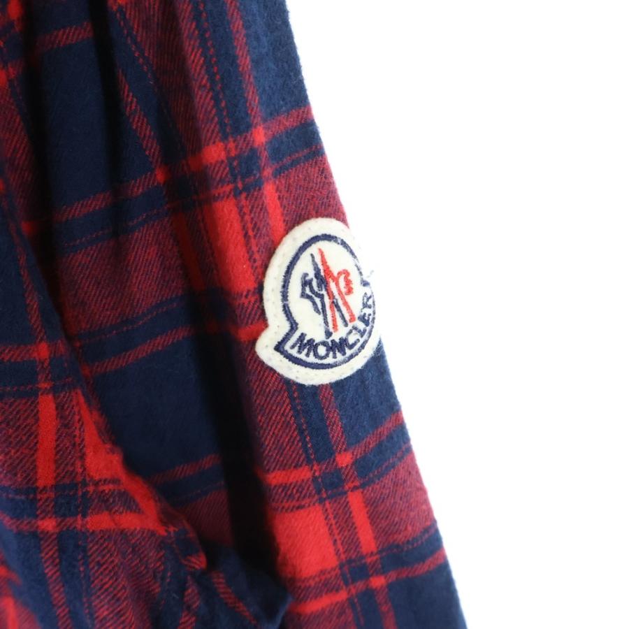MONCLER（モンクレール） CAMICIA FLANNEL CHECK SHIRTS カミシア