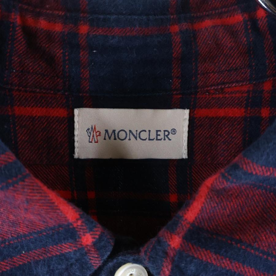 MONCLER（モンクレール） CAMICIA FLANNEL CHECK SHIRTS カミシア