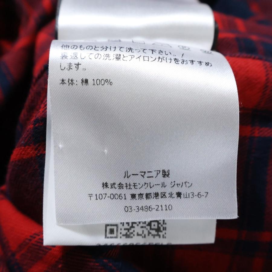 MONCLER（モンクレール） CAMICIA FLANNEL CHECK SHIRTS カミシア