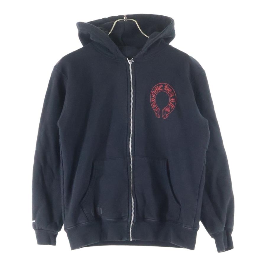 CHROME HEARTS（クロムハーツ） Red Horseshoe Cemetery Cross Zip Up