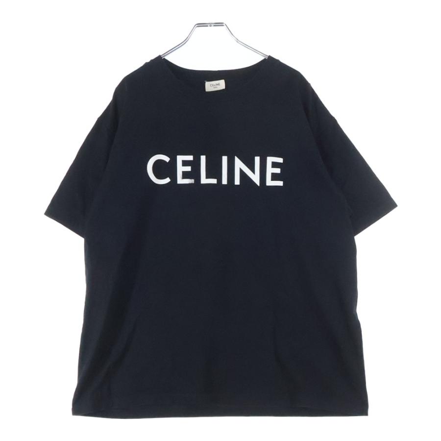 CELINE（セリーヌ） 22AW ルーズフィットロゴプリント半袖Tシャツ 
