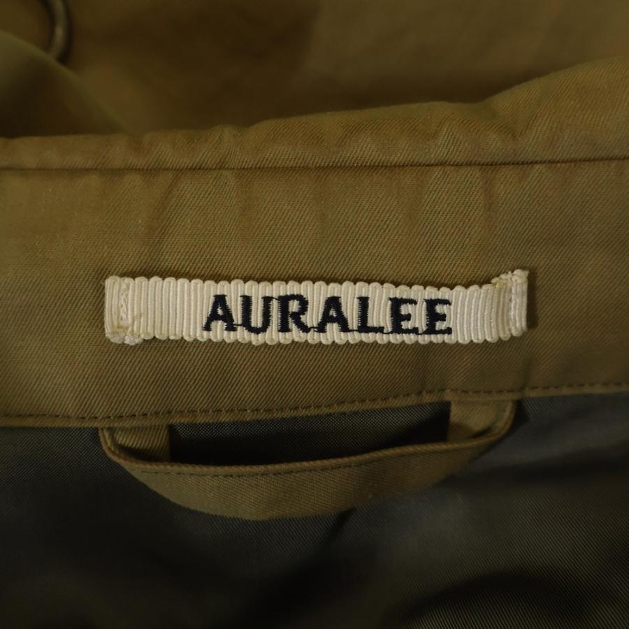 AURALEE トレンチコート 玉虫色 THREE FIFTY STANDARD 小谷 実由さんと作った はおるだけで様になる