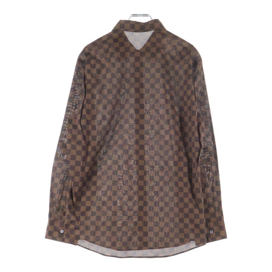 LOUIS VUITTON（ルイ・ヴィトン） ダミエ総柄 レギュラーフィット 長袖