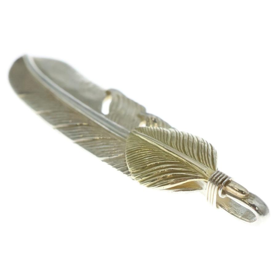 TADY & KING タディアンドキング 特大ハート K18 フェザー 左向き