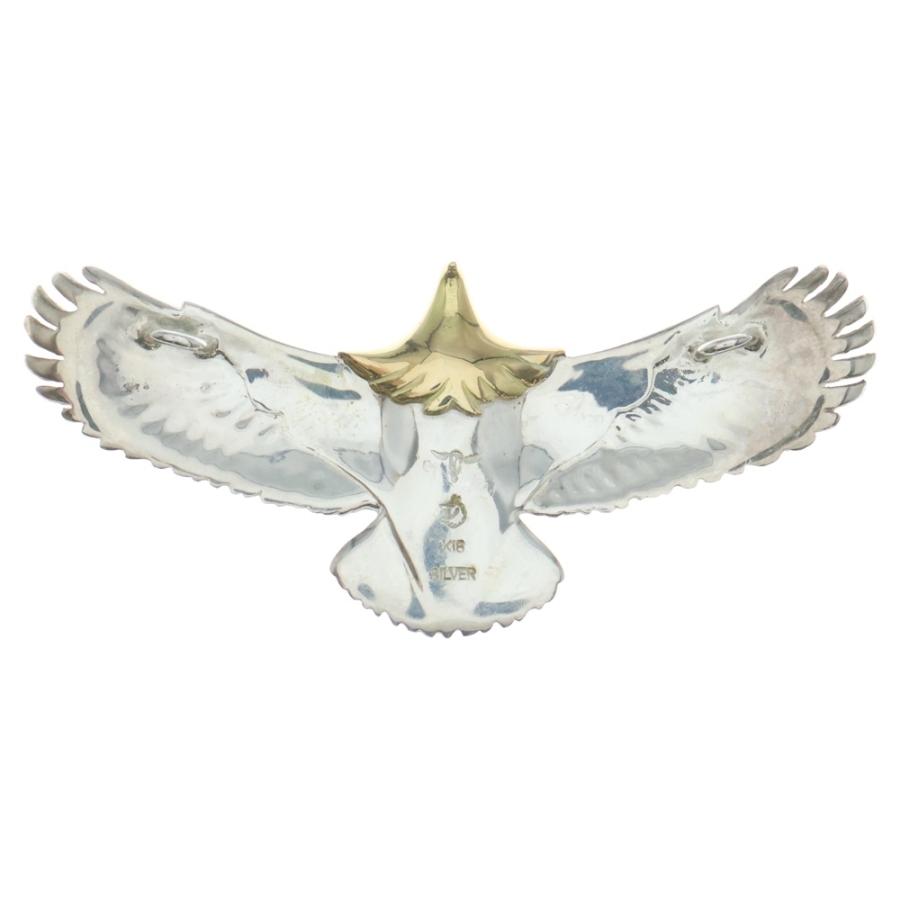 TADY & KING タディアンドキング K18 中イーグル頭金 ネックレストップ