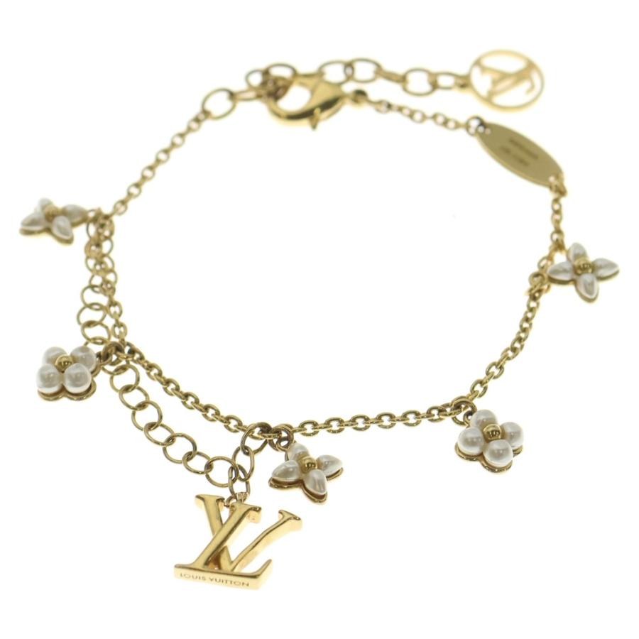 LOUIS VUITTON（ルイ・ヴィトン） フェイクパール ブラスレ LV