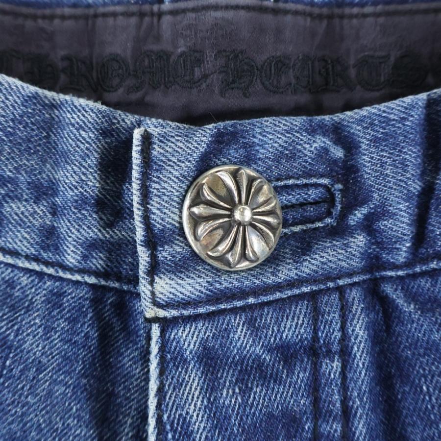 CHROME HEARTS（クロムハーツ） DENIM CARPENTER SHORTS デニム