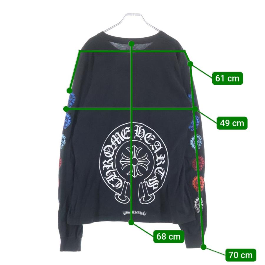 CHROME HEARTS（クロムハーツ） Multi Color Horseshoe L/S Tee マルチ