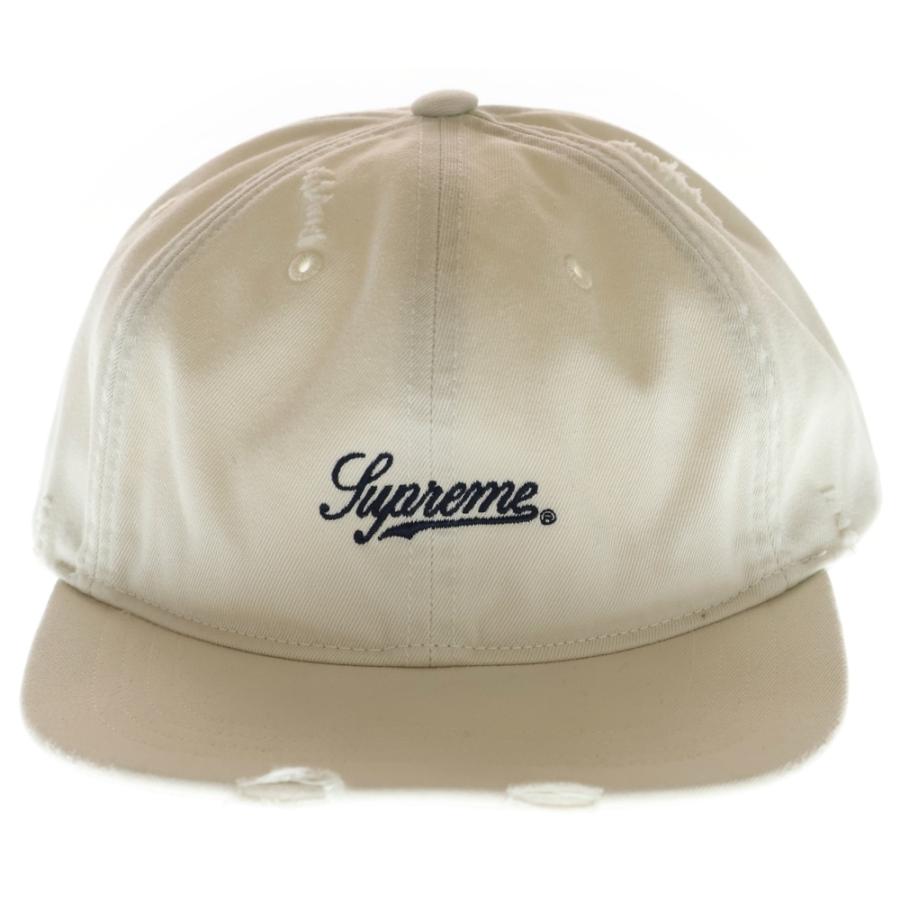 Supreme（シュプリーム） 25AW Distressed Script Cap ディストレスト