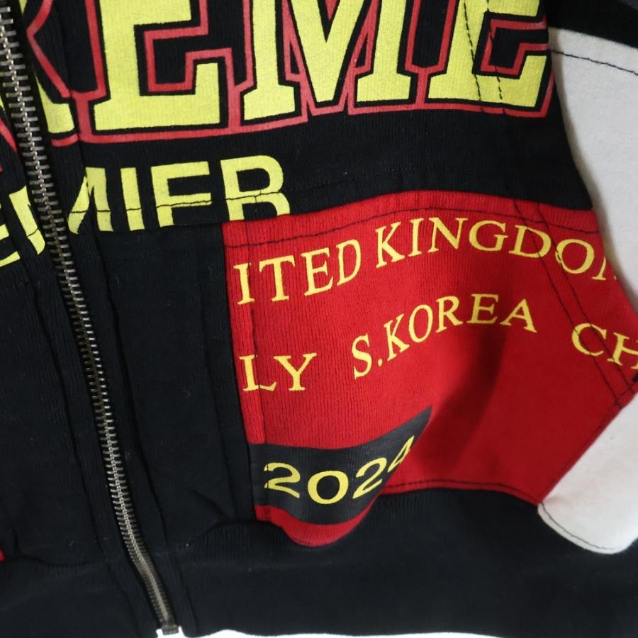 Supreme（シュプリーム） 25SS Patchwork Zip Up Hooded Sweatshit