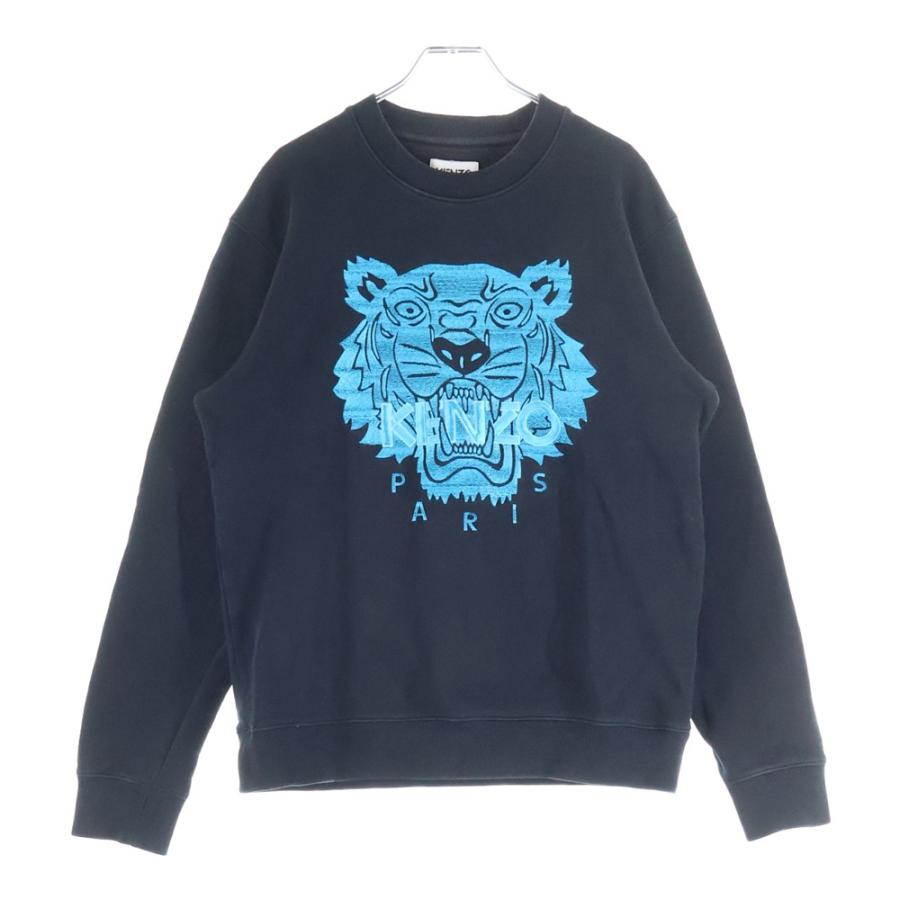 KENZO（ケンゾー） ネオンタイガー刺繍 クルーネックスウェット