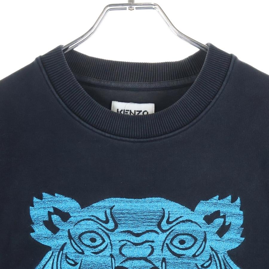 KENZO（ケンゾー） ネオンタイガー刺繍 クルーネックスウェット