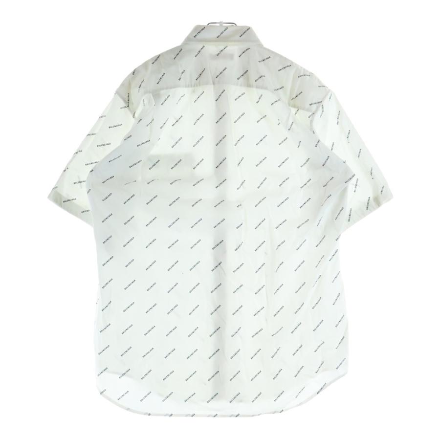 BALENCIAGA（バレンシアガ） 18SS ロゴ総柄 フロントポケット ボタン