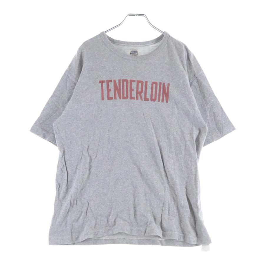 TENDERLOIN（テンダーロイン） 霜降り 染みこみ カレッジブランドロゴ