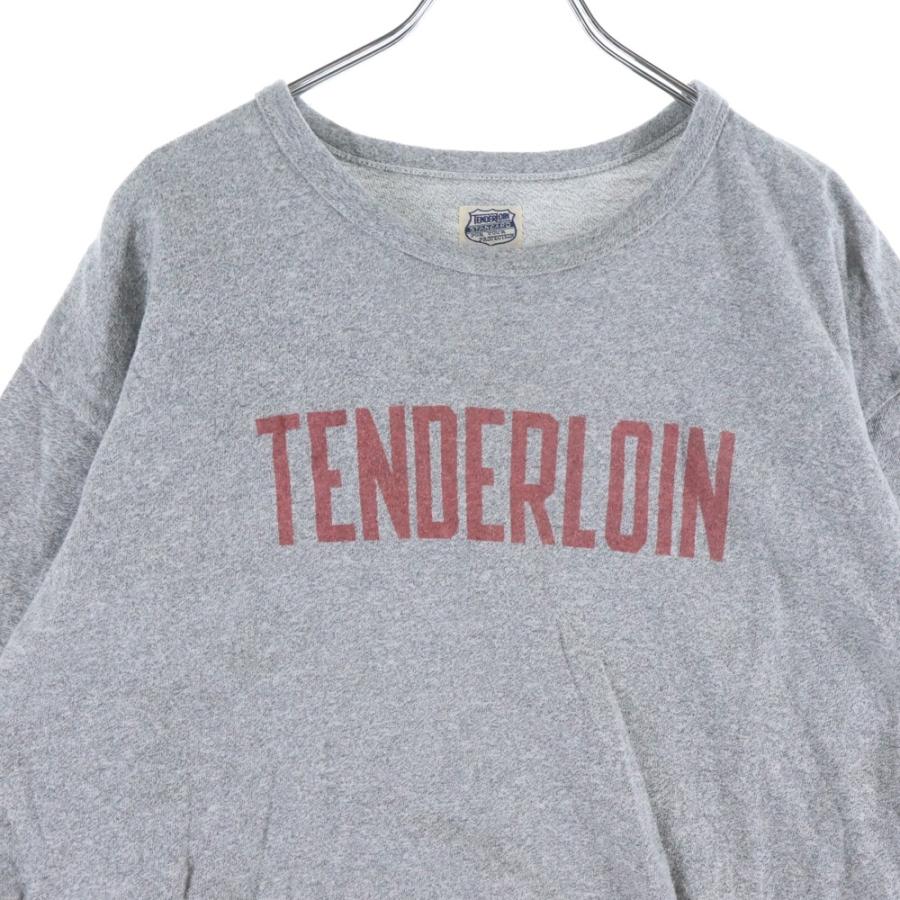 TENDERLOIN（テンダーロイン） 霜降り 染みこみ カレッジブランドロゴ