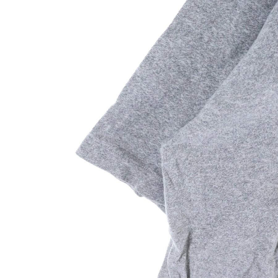 TENDERLOIN 長袖Tシャツ グレー XL TENDERLOIN（テンダーロイン） 霜降り 染みこみ カレッジブランドロゴ