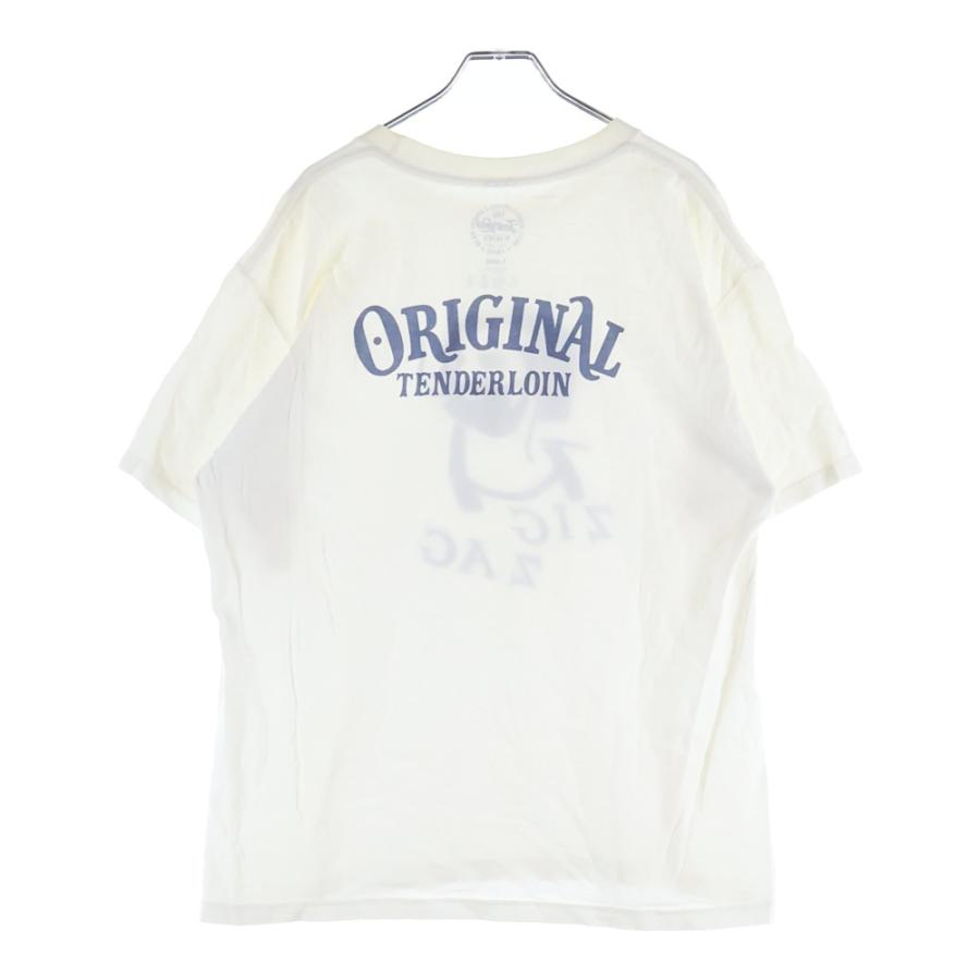 TENDERLOIN（テンダーロイン） ZIG ZAG Classic Logo T-shirt バック
