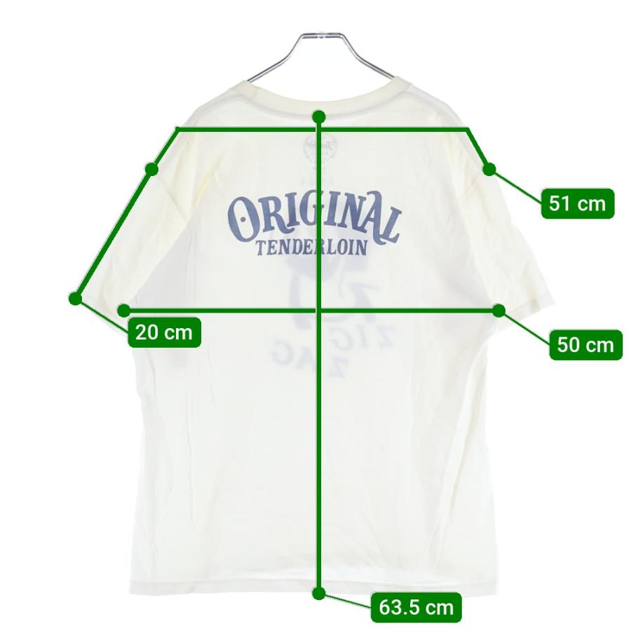 TENDERLOIN（テンダーロイン） ZIG ZAG Classic Logo T-shirt バック