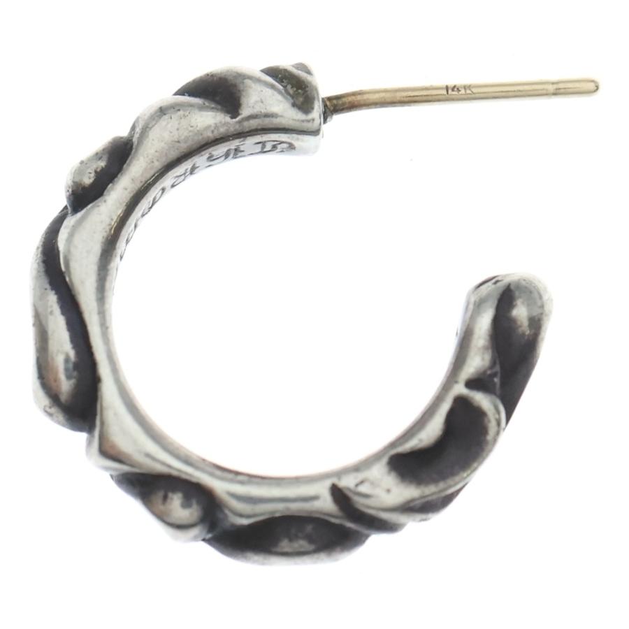 CHROME HEARTS（クロムハーツ） HOOP SCROOL スクロール フープピアス
