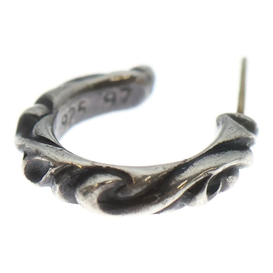 CHROME HEARTS（クロムハーツ） HOOP SCROOL スクロール フープピアス