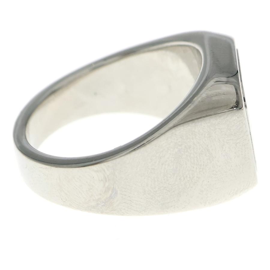BALENCIAGA（バレンシアガ） NANO SIGNET RING BBロゴ シャイニー