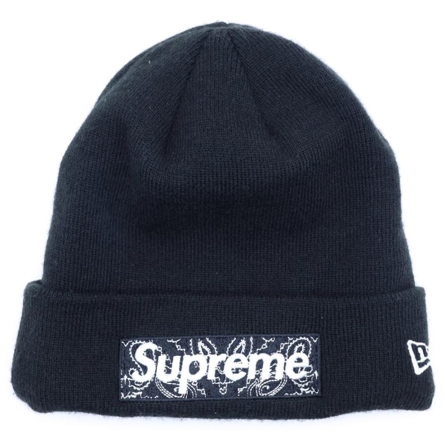 シュプリーム　ニット帽　ビーニー　ボックスロゴ　バンダナ　supreme Supreme（シュプリーム） 19AW ×New Era Bandana Box Logo Beanie