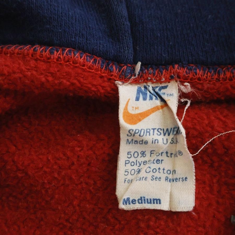 NIKE（ナイキ） 70s 片爪IDEAL USA製 2トーン ジップアップパーカー