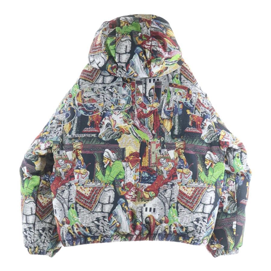 SUPREME シュプリーム 23AW ×BLESS Tapestry Down Puffer Jacket Jacquard ダウンジャケット M マルチカラー Supreme（シュプリーム） 23AW ×BLESS Tapestry Down Puffer Jacket