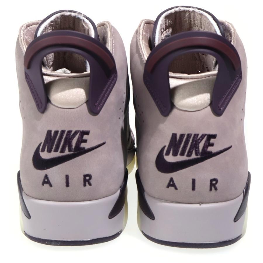 NIKE ナイキ ×A MA MANIERE AIR JORDAN 6 RETRO SMOKEY MAUVE ハイカットスニーカー パープル IF3103-200 US8.5/26.5cmの画像