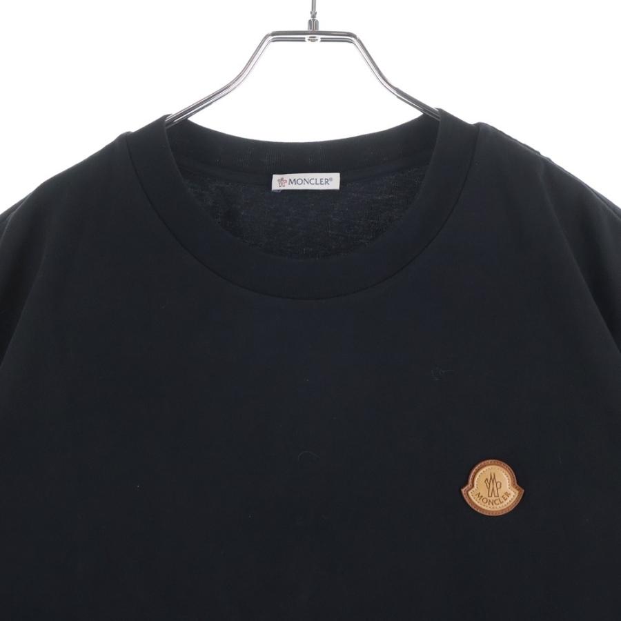 MONCLER（モンクレール） フロントロゴワッペン クルーネック半袖T