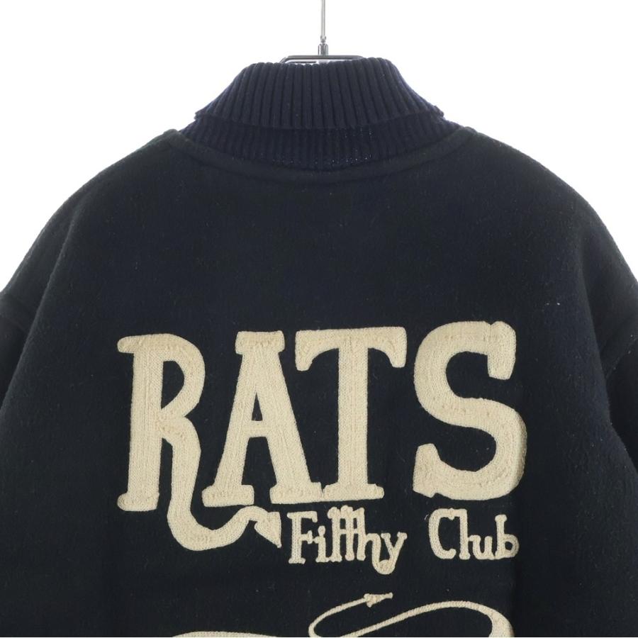 RATS ラッツ PHARAOH JACKET ステッチ ファラオジャケット ブラック RATS（ラッツ） PHARAOH JACKET ステッチ ファラオジャケット ブラック