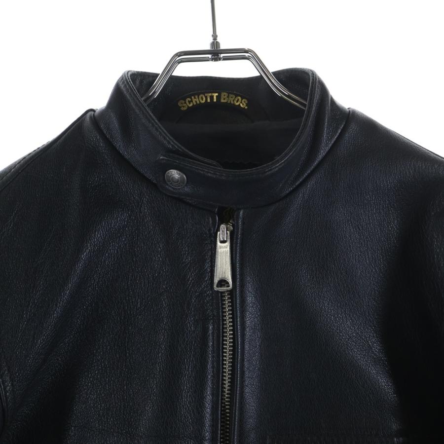 SCHOTT ショット ゴートレザー カフェレーサー シングルライダース
