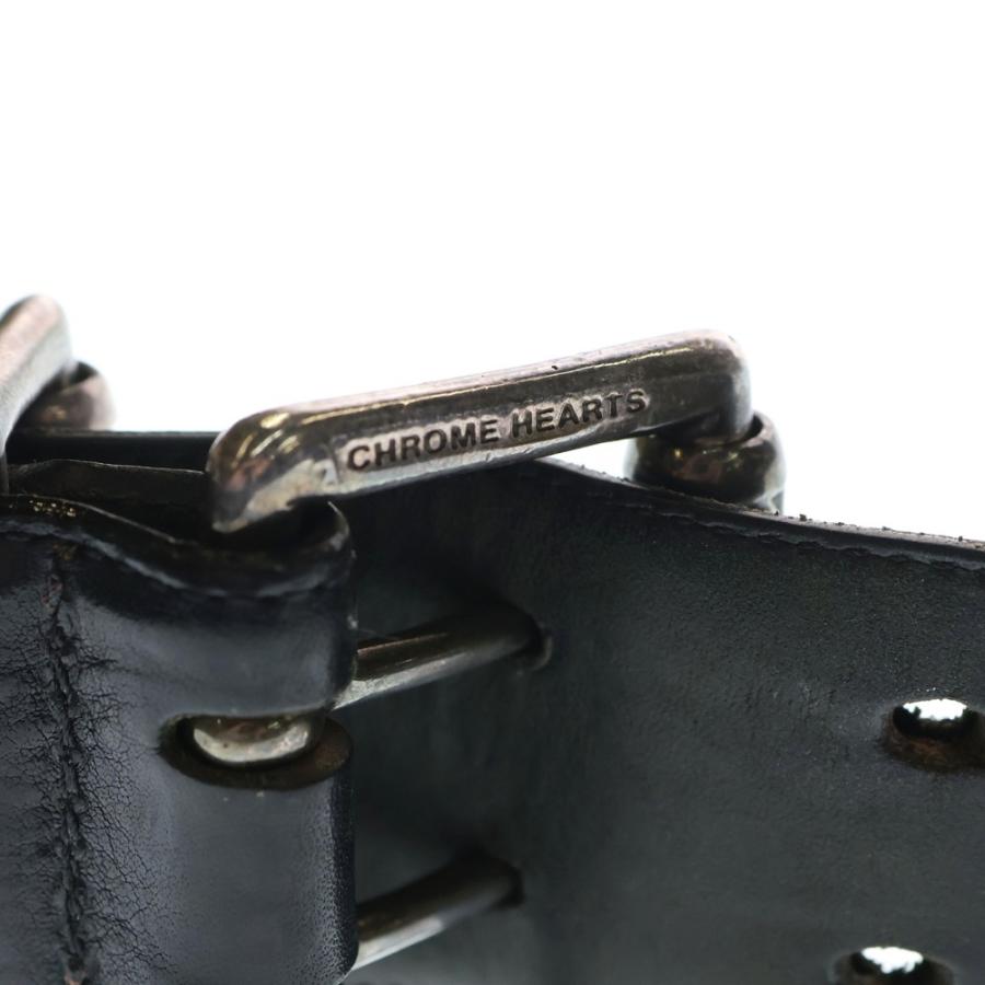CHROME HEARTS（クロムハーツ） ROLLER2 ダブルピンスクロール レザー