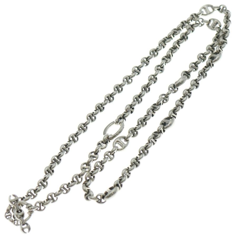 【希少】ホーセンブース　オープンリンクネックレス ダイヤ入り 16inch 5MM OPEN-LINK NECKLACE｜silver｜Necklace｜HOORSENBUHS