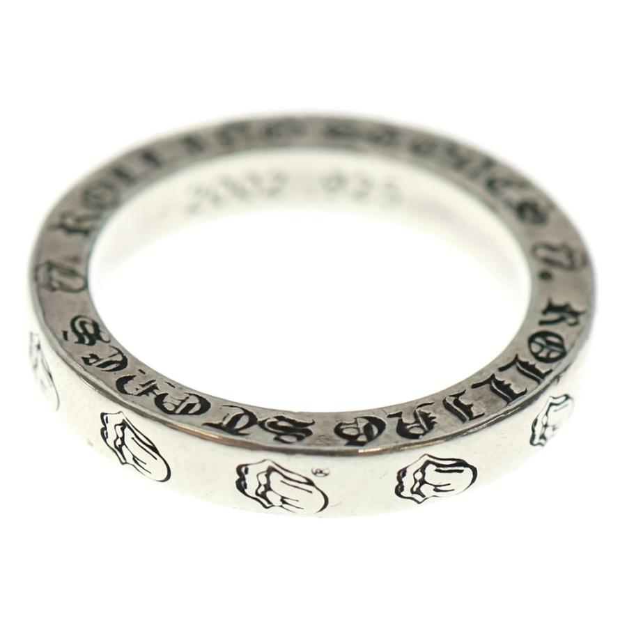 CHROME HEARTS クロムハーツ スペーサーリング 3mm 7.5号 クロムハーツスペーサーリング3mmFUCKYOUwithダイヤモンド|クロム