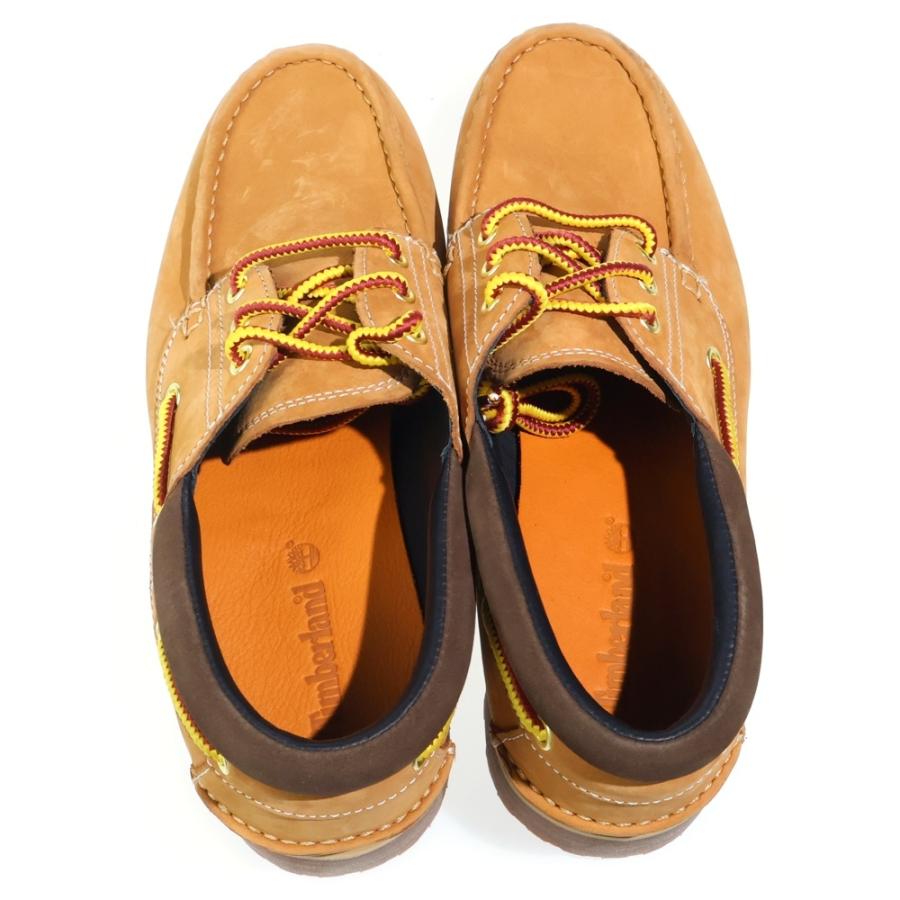 美品 Timberland ティンバーランド 3eyeスリーアイ キャメル Timberland（ティンバーランド） 3EYE CLASSIC LUG スリーアイ