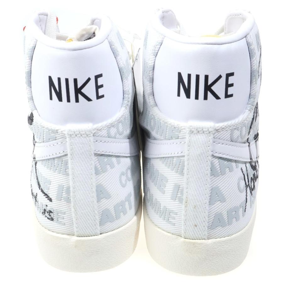 NIKE ナイキ ×Naomi Osaka ×COMME des GARCONS Blazer Mid ハイカットスニーカー ホワイト NIKE（ナイキ） ×Naomi Osaka ×COMME des GARCONS Blazer Mid