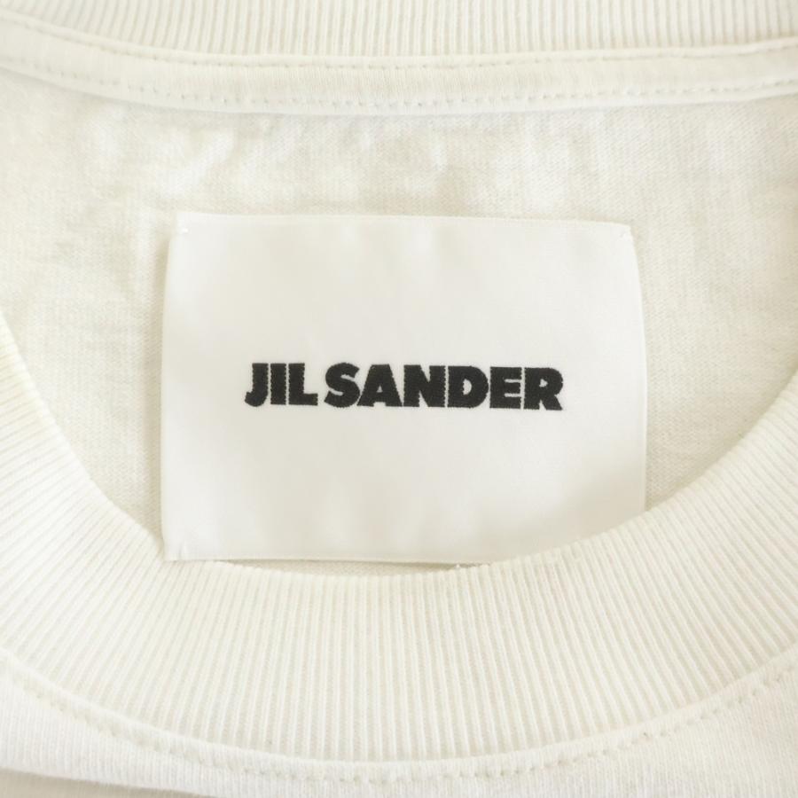 JIL SANDER（ジルサンダー） フロント ロゴプリント クルーネック半袖T