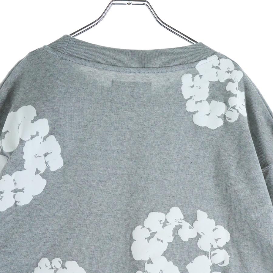 DENIM TEARS デニムティアーズ CREW NECK SWEAT SHIRTS クルーネック スウェットシャツ 総柄 グレー_3