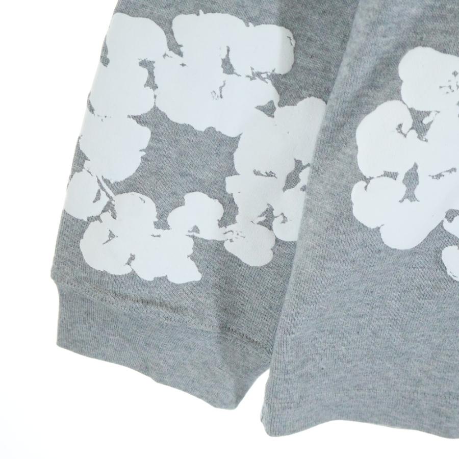 DENIM TEARS デニムティアーズ CREW NECK SWEAT SHIRTS クルーネック スウェットシャツ 総柄 グレー_4