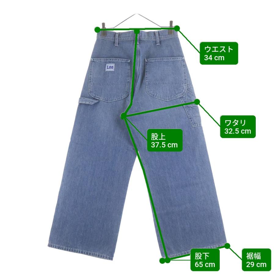 Lee（リー） ×FREAKS STORE別注 タグ付 WIDE PAINTER PANTS デニム