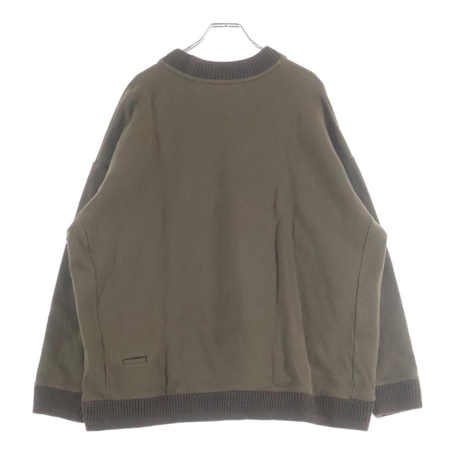 クルーネックスウェットカーディガン　裏起毛 新品タグ付き dulcamara