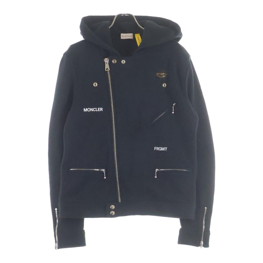 モンクレール　ライダース ナイロンジャケット MONCLER（モンクレール） ×FRAGMENT DESIIGN ×LEWIS LEATHERS SWEAT