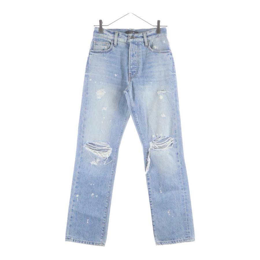 AMIRI 28inch ストレッチスキニー ボタンフライ AMIRI - アミリ ボタンフライスキニーデニムパンツ メンズ 28インチの