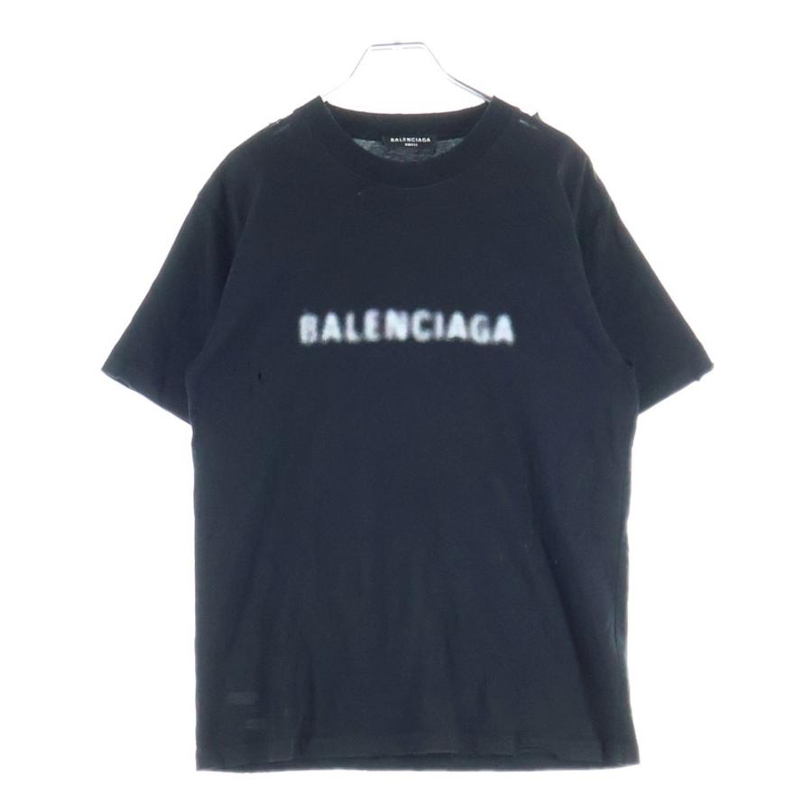 【正規品】バレンシアガBALENCIAGA Tシャツ 半袖Tシャツ BBロゴ 570813 国内正規/ BALENCIAGA（バレンシアガ） トップス