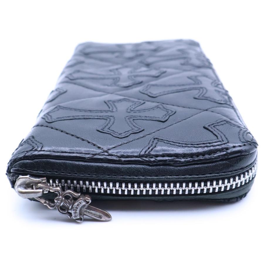 CHROME HEARTS（クロムハーツ） REC F ZIP QUILTED WALLET セメタリー