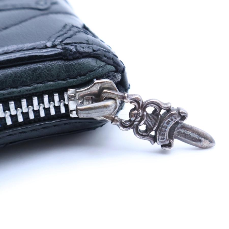 CHROME HEARTS（クロムハーツ） REC F ZIP QUILTED WALLET セメタリー